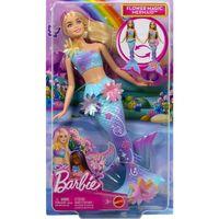 Eğitici Oyuncak JDM72 Barbie Büyülü Çiçekler Deniz Kızı - Flower Magic Mermaid