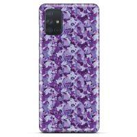 Kamuflaj 20 Samsung Galaxy M51 Kılıf Silikon Kapak