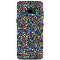 Lopard Samsung Galaxy S8 Plus Uyumlu Kılıf Soyut Sanat (31) Baskılı TPU Kılıf