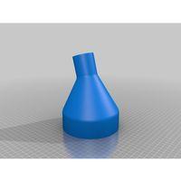 Tam Parametrik BÜKME Dairesel Toz Portu Adaptörü (Bu ürün Sadece Plastik parçadır - Almadan Önce Soru Sorabilirsiniz)