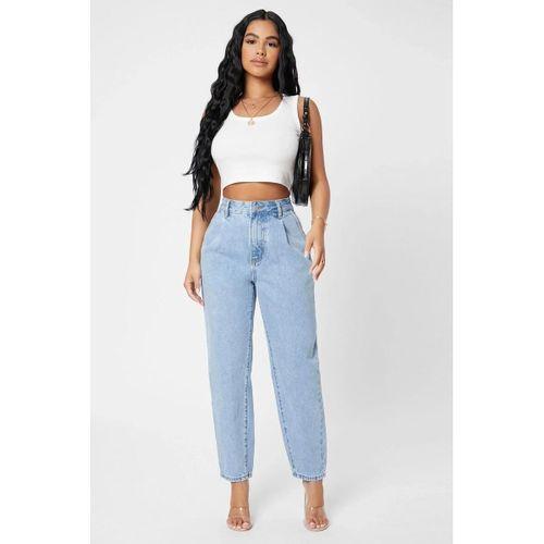 Kadın Beyaz Modern Fit Kare Yaka Crop Top Bluz