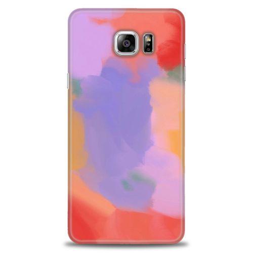 Samsung Galaxy Note 5 Kılıf HD Baskılı Kılıf - Kırmızı + Tam Ekran Koruyucu