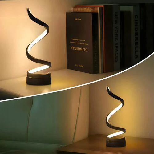 Kıvrımlı Spiral Gece Lambası