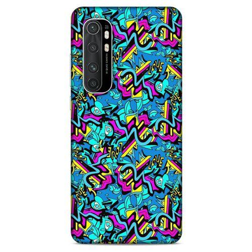 Graffitix (30) Desenli Silikon Kapak Xiaomi Mi Note 10 Lite Kılıf
