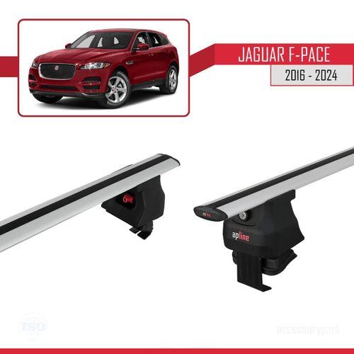 Jaguar F-Pace 2016 ve Sonrası ile uyumlu ACE-4 Ara Atkı Tavan Barı GRİ