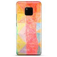 General Mobile GM 20 Kılıf Pastel Renkler (26) Tpu Silikon Kılıf Sarı Kırmızı