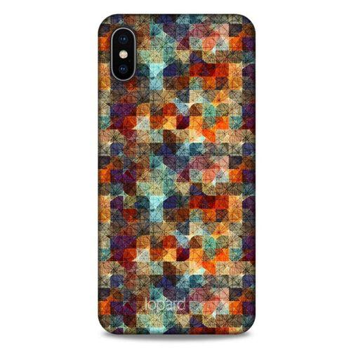 Apple iPhone XS Max Kılıf Pastel Renkler (4) Koruma Kılıfı Yeşil Kırmızı