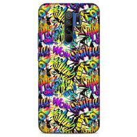 Graffitix (32) Desenli Silikon Kapak Xiaomi Redmi 9 Kılıf