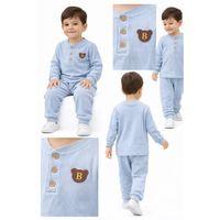 2-5 Yaş Armalı Fitilli Penye Çocuk Takımı