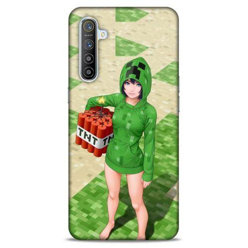 Lopard Oppo Realme XT Uyumlu Kılıf PiXel (33) Hybrid Kılıf TNT Girl