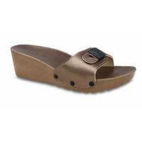 Ceyo 9969ı Minelli Topuklu Bakır Ortopedik Kadın Terlik