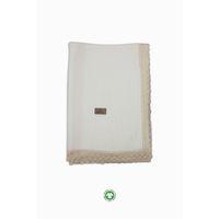 Bistyle Bistyle Organik Müslin 80x90 Fistolu Battaniye 70112 Ekru