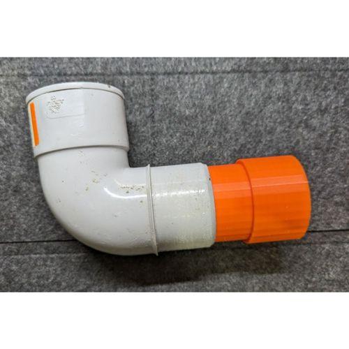 50mm PVC Boru için Erkek Uzatma 3D Baskı (Bu ürün Sadece Plastik parçadır - Almadan Önce Soru Sorabilirsiniz)