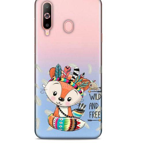 Zoologix (49) Samsung Galaxy M20 Şeffaf Kılıf Silikon Desenli