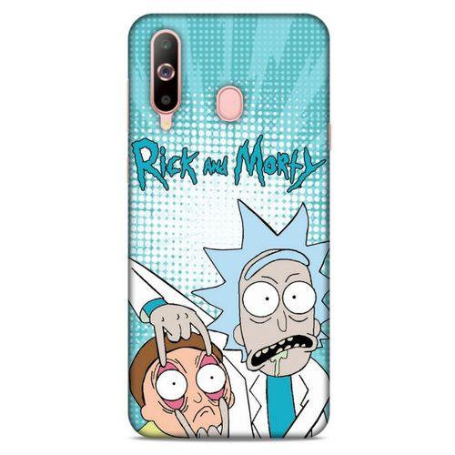 Samsung Galaxy A60 Uyumlu Kılıf Rick And Morty (2) Kabı Morty Smith