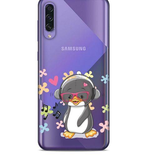 Zoologix (75) Samsung Galaxy A51 Şeffaf Kılıf Silikon Desenli