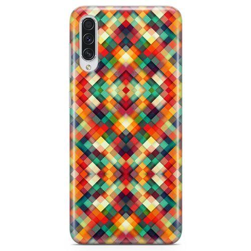 Samsung Galaxy A70s Kılıf Sarı Kırmızı Yeşil Boyut Arka Kapak Koruma Desenli Full Koruyucu