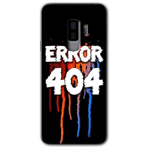 Galaxy S9 Plus Kılıf HD Desen Baskılı Arka Kapak - 404 Error