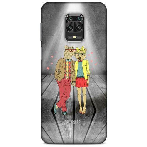 Xiaomi Redmi Note 9S Kılıf FunnyMaX (35) Fit Design Kılıf Gri