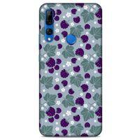 Frutix Böğürtlen 01 Huawei Y9 Prime 2019 Kılıf Desenli Silikon