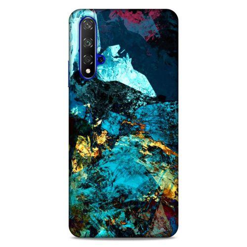 Lopard Huawei P Smart S 2020 Uyumlu Kılıf Soyut Sanat (40) Desenli Fit Silikon Kılıf