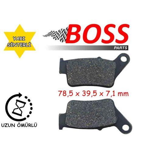 BAJAJ Bajaj Pulsar N250 F250 Arka Fren Balatası Boss Bs921