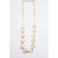 Çiçek Kolye - Altın