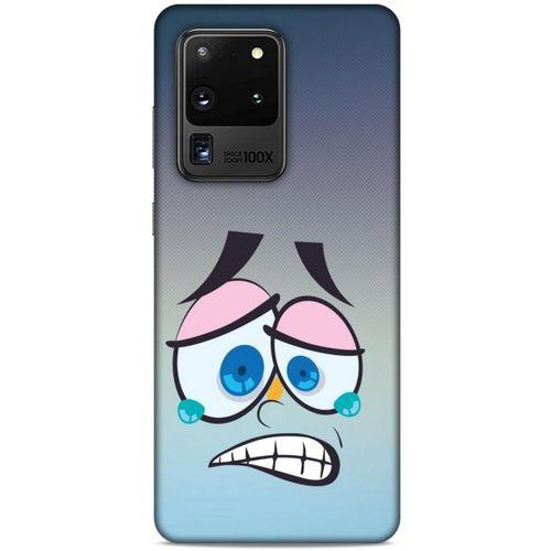 Emojix (81) Samsung Galaxy S20 Ultra Kılıf Silikon Kapak Desenli