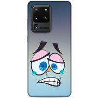Emojix (81) Samsung Galaxy S20 Ultra Kılıf Silikon Kapak Desenli