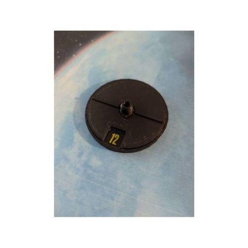 Star Trek Alliance İçin Snap Birleşimli Dairesel Taban ve Amper Kadranı 3D Baskı (Bu ürün Sadece Plastik parçadır - Almadan Önce Soru Sorabilirsiniz)