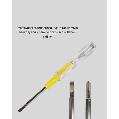 Neon Işıklı Elektrik Kontrol Kalemi