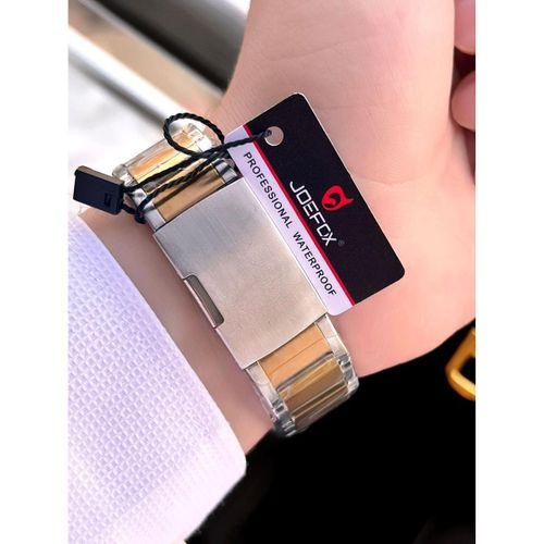 Joefox Çelik Kordon Dijital Ve Analog 2 Yıl Garantili 3 Atm Suya Dayanıklı Erkek Kol Saati JOE.CL11
