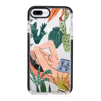 iPhone 7 Plus Manual Of Weeds Candy Bumper Silikonlu Telefon Kılıfı