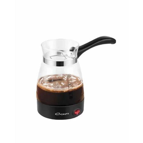 Cam Cezveli Türk Kahvesi Makinesi 650w 5 Fincan Kapasiteli Elektrikli Kahve Makinesi