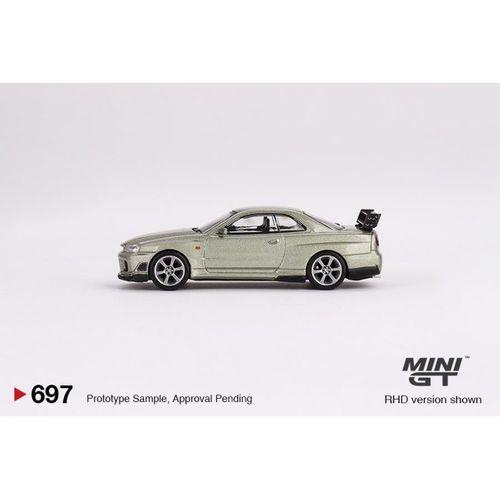 Mini GT Nissan Skyline GT-R (R34) Tommykaira R-z Millenium Jade 697
