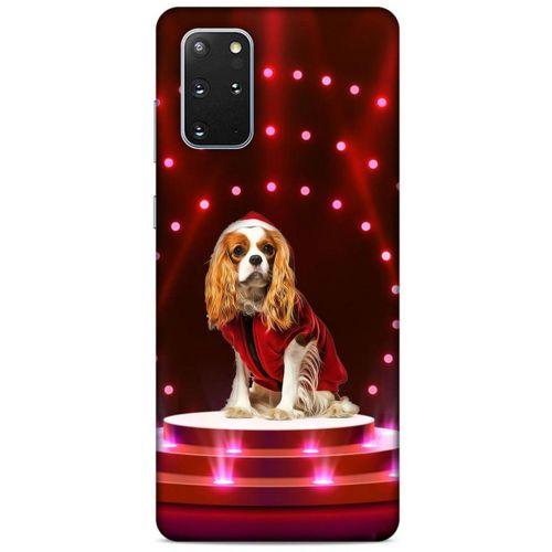 Samsung Galaxy S20 Plus Kılıf Köpek Kıyafetleri (38) Neo Hybrid Kılıf King Charles Yelek