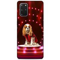Samsung Galaxy S20 Plus Kılıf Köpek Kıyafetleri (38) Neo Hybrid Kılıf King Charles Yelek