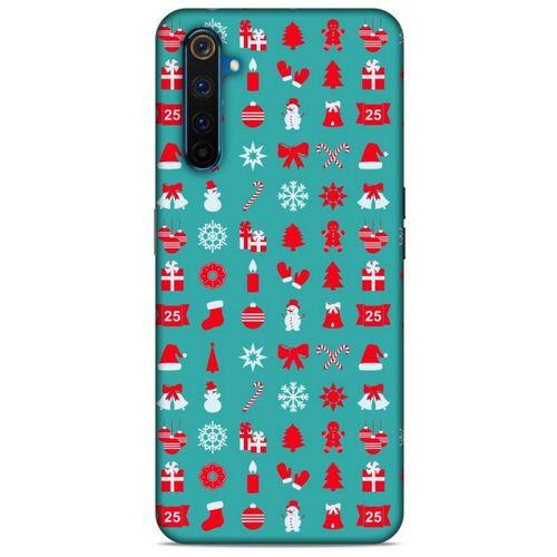 Yılbaşı Süsleri 13 Oppo Realme 6 Pro Kılıf Silikon Kapak
