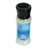 Billur Tuz Sofrada Öğütme Yemeklik Granül Çakıl Deniz Tuzu 200 Gr Değirmenli