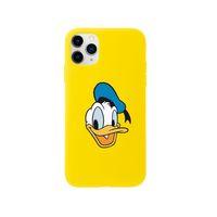 iPhone 11 Pro Max Daffy Duck Tasarımlı Sarı Telefon Kılıfı
