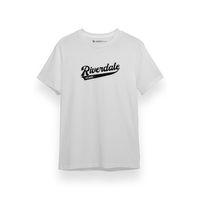 Riverdale Bronx New York City Beyaz Kısa kol Erkek Tshirt