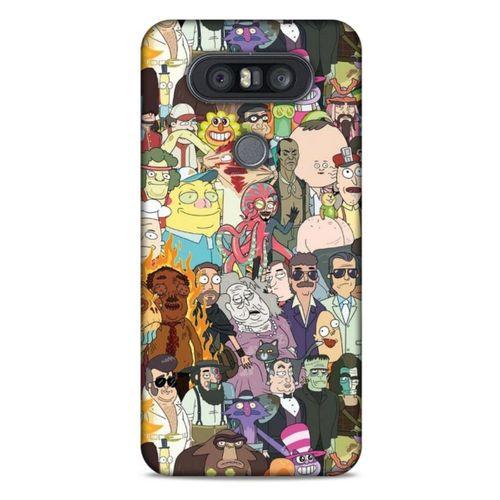 LG K41S - K51S Uyumlu Kılıf Rick And Morty (33) Hybrid Kılıf Killer Rick