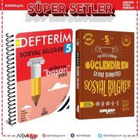 Arı Yayıncılık 5. Sınıf Sosyal Bilgiler Defterim ve Ankara Sosyal Bilgiler Soru Bankası Seti 2 Kitap