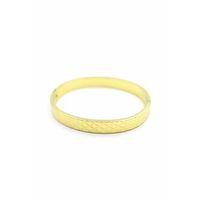 Üçgen Dilimli Bilezik - Altın