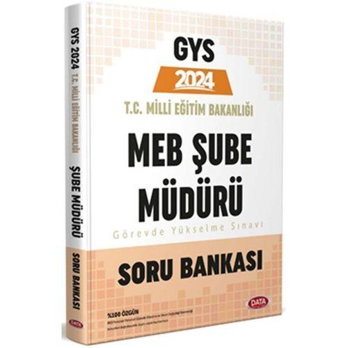 2024 Milli Eğitim Bakanlığı GYS Şube Müdürlüğü Soru Bankası Data Yayınları