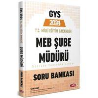 2024 Milli Eğitim Bakanlığı GYS Şube Müdürlüğü Soru Bankası Data Yayınları
