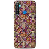 Ethnic Culture (96) Oppo Realme 5i Kılıf Silikon Kapak Desenli