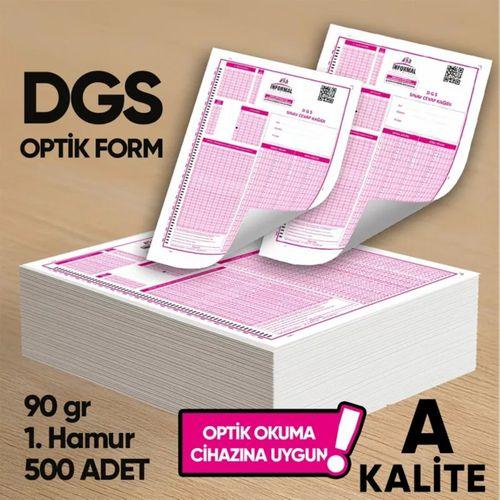 DGS Akademik Değerlendirme Optik Formu (500 Adet - 90 gr - Optik Okuma Cihazlarıyla Uyumlu)