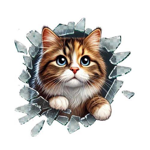 Fulcar Kedi Tasarımlı Araç Stickerı