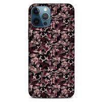 Kamuflaj 25 Apple iPhone 12 Pro Max Kılıf Silikon Kapak